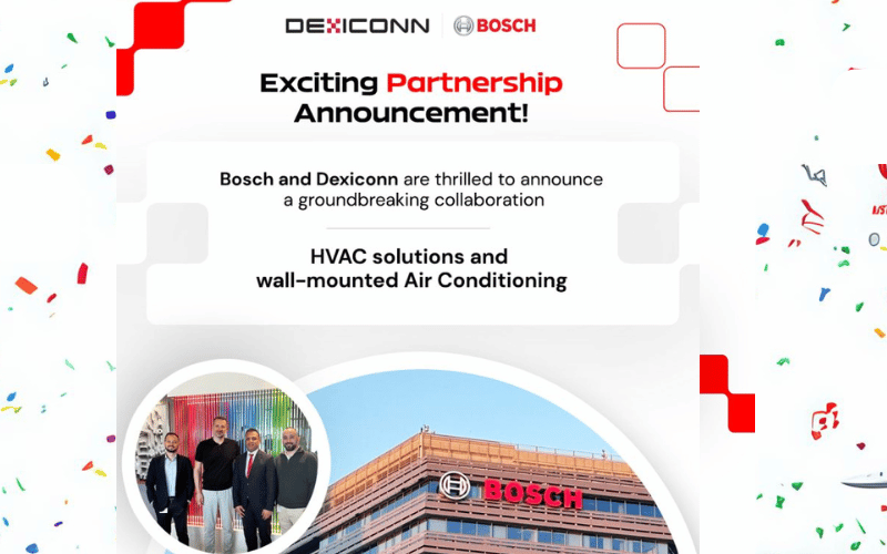 Dexiconn and Bosch Partner to Revolutionize HVAC Solutions in the UAE