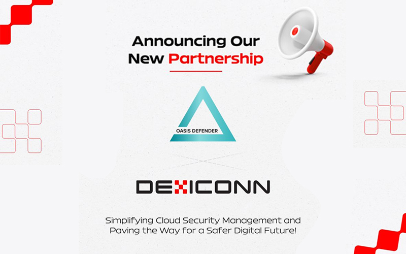 Dexiconn Partners with Oasis Defender to Enhance Cloud Security